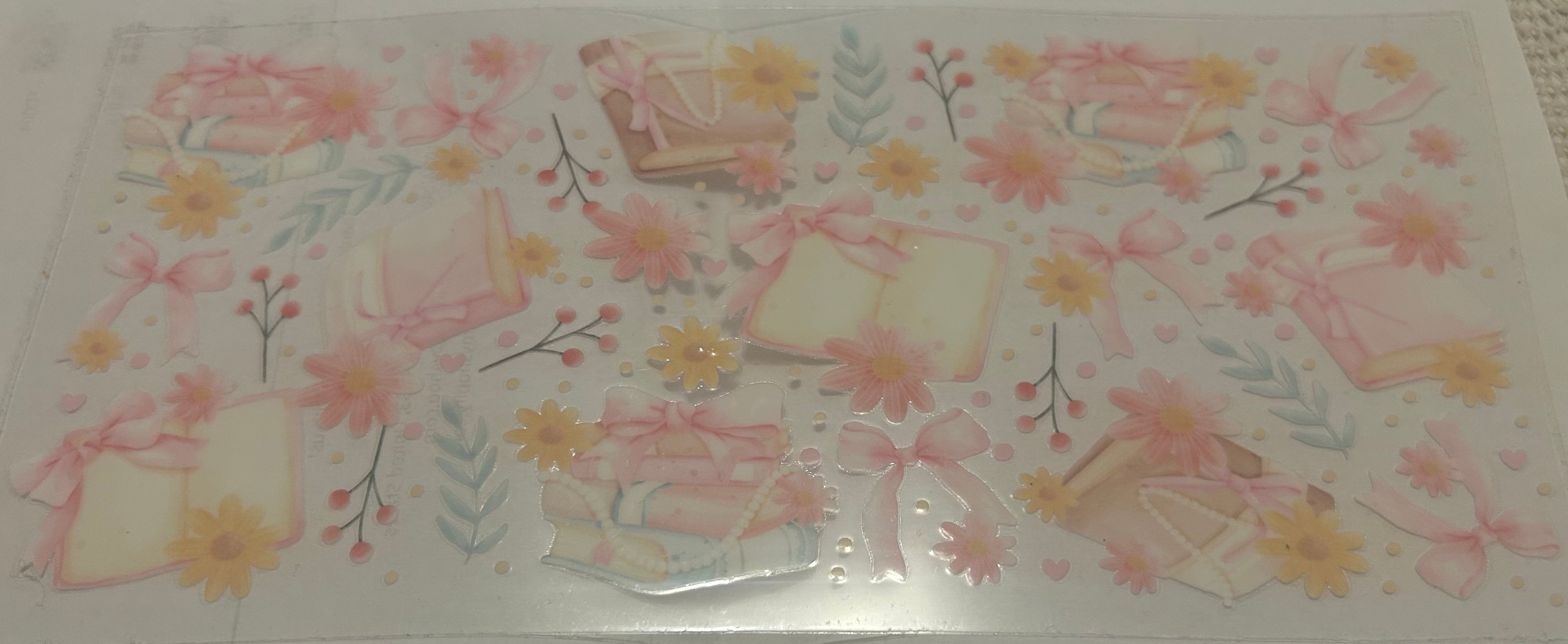 #0115 Books and Flowers