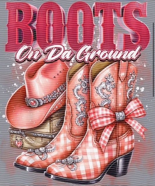 UVDTF T-Shirt Transfer Boots