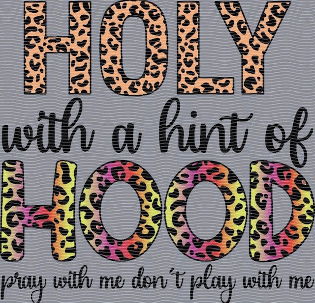 UVDTF T-Shirt Transfer Holy & Hood