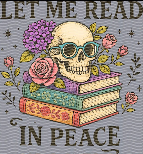 UVDTF T-Shirt Transfer Read in Peace