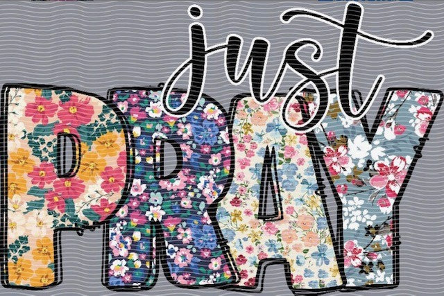 UVDTF T-Shirt Transfer Pray