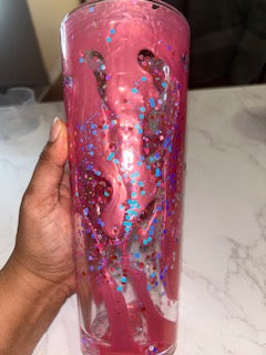 Pre-Made 24oz Pink Lava Cup