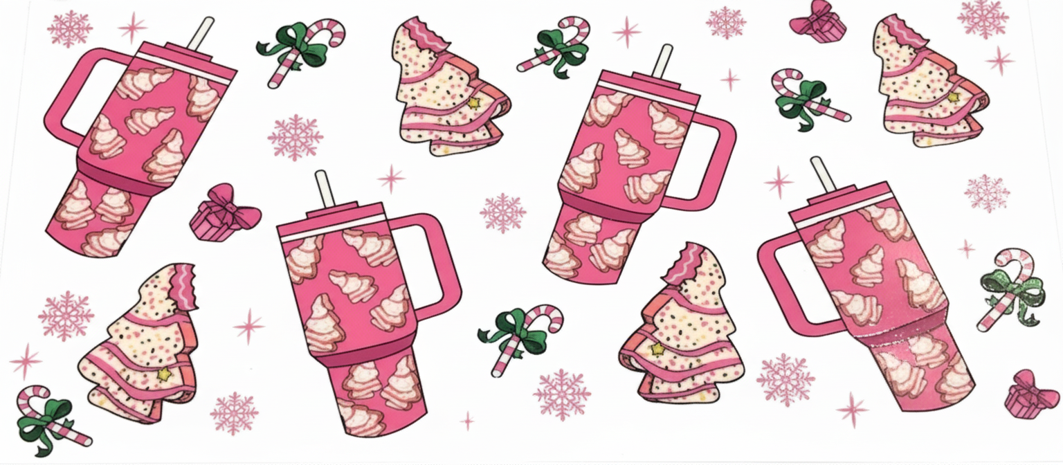 Christmas Stanley Tumbler Decal